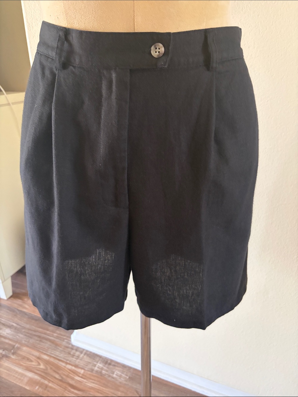Vintage Talbots Petites Linen Blend Shorts